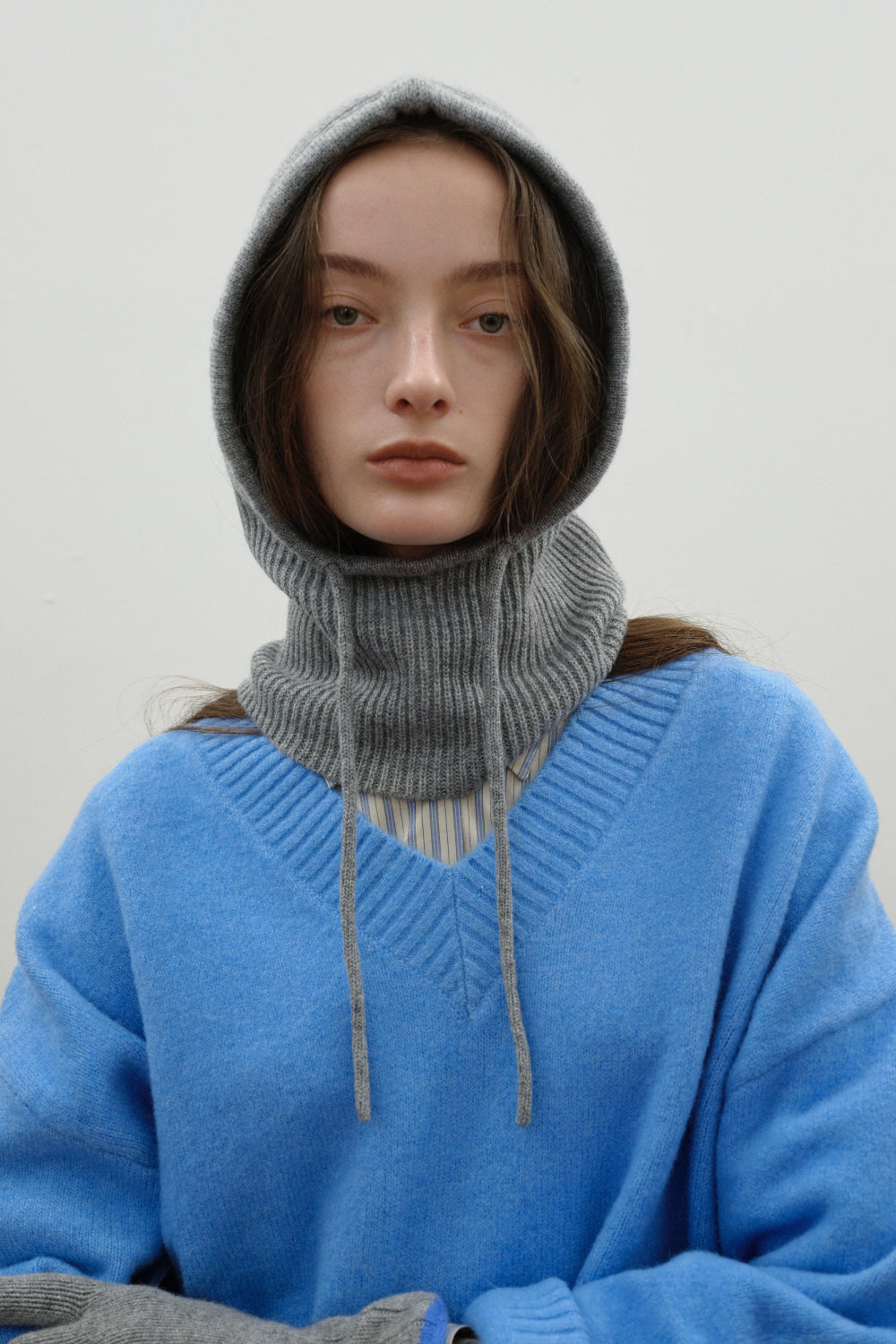 Cashmere Balaclava_Grey