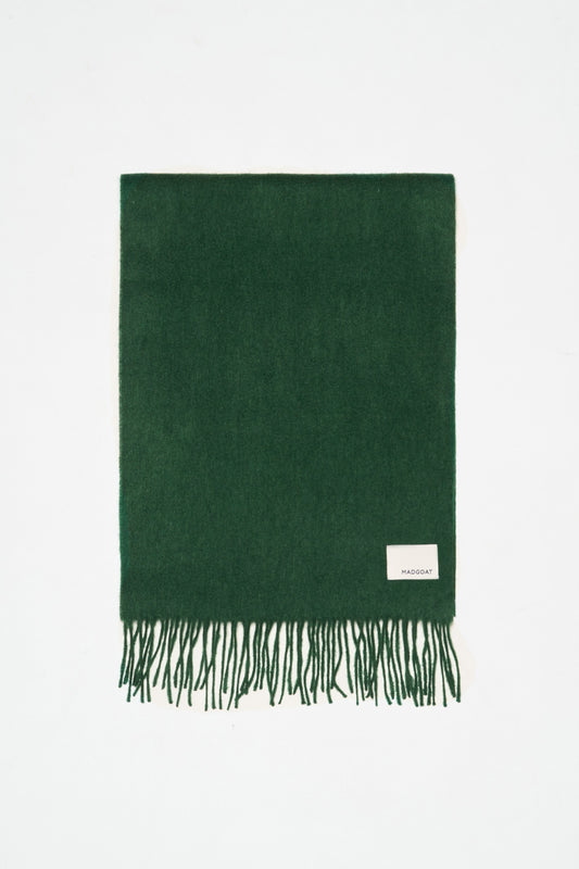 Wool Scarf Solid_Green