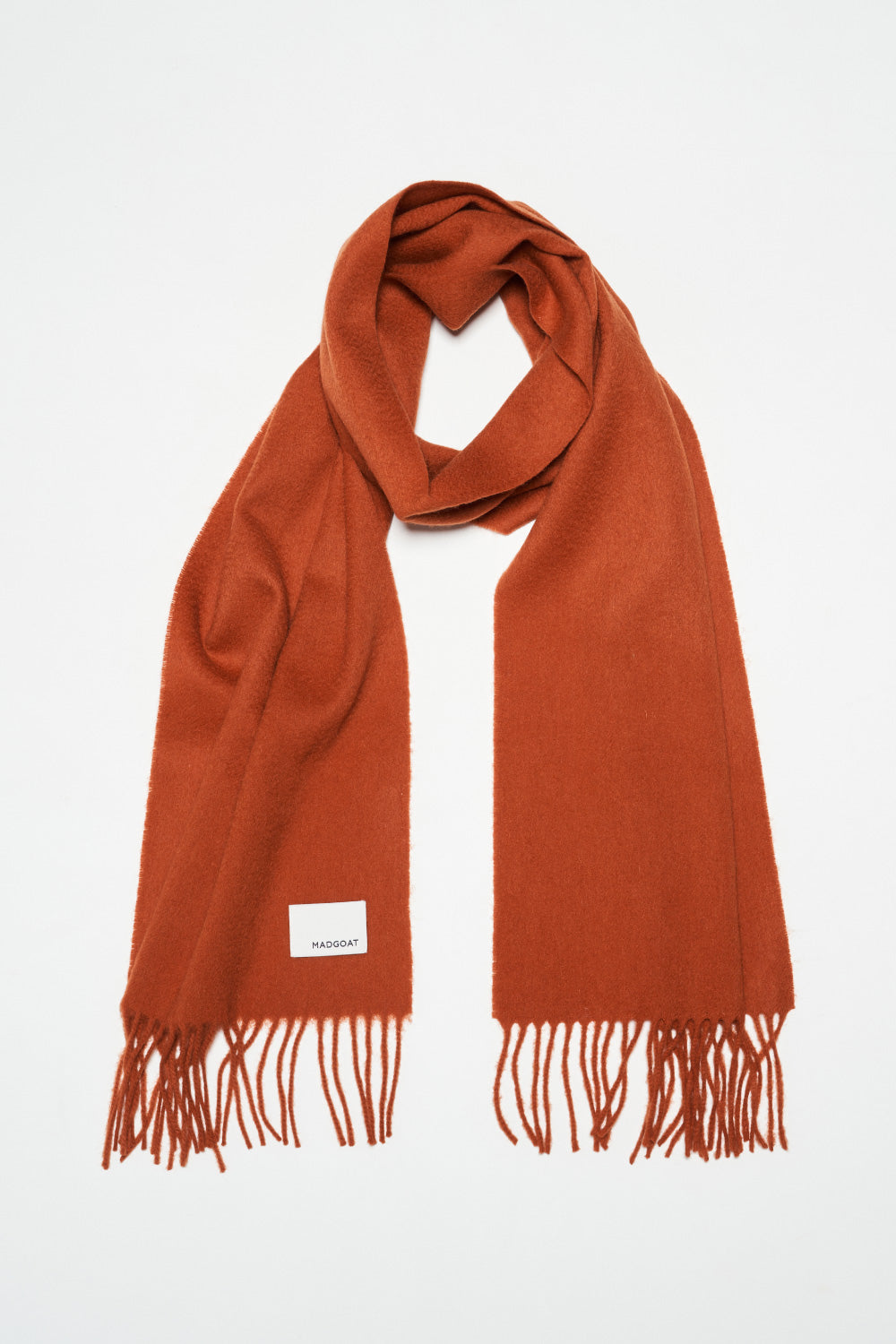 Wool Scarf Solid_Orange