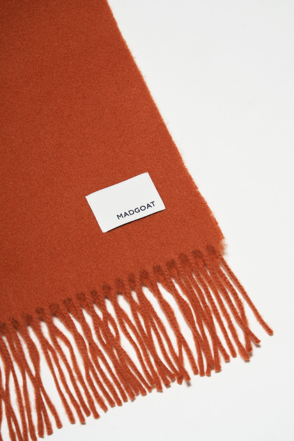 Wool Scarf Solid_Orange